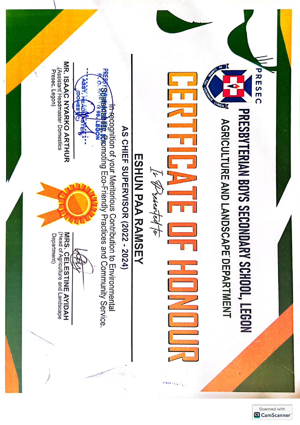 Christian Leadership Certificate